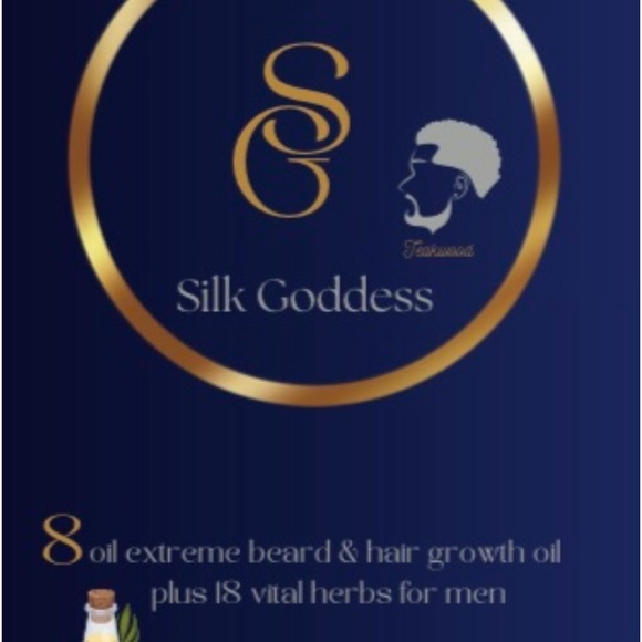 Silk Goddess 8 Oil extreme hair and beard growth Oil for Men (teakwood) - Picture 2 of 4